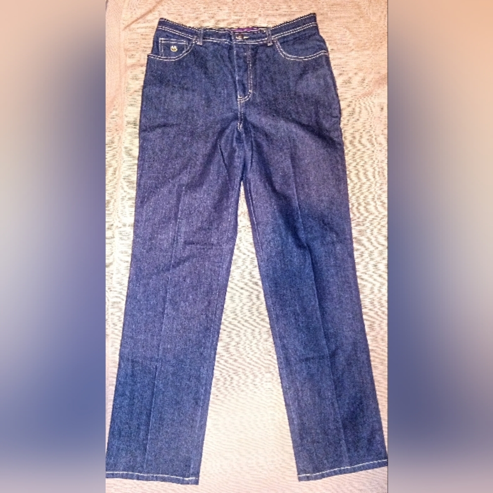 Gloria Vanderbilt Blue Denim Jeans Style: Amanda Size 10